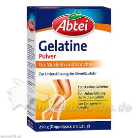 ABTEI GELATINE PULVER, 250 G – PZN 4430134 из Германии