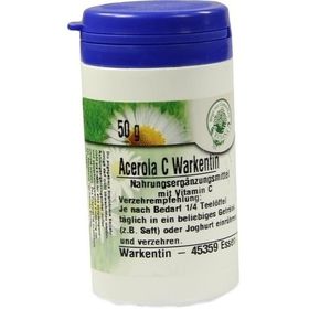 ACEROLA C WARKENTIN, 50 G – PZN 4596018 из Германии