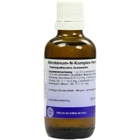 ABROTANUM N KOMPLEX HANOSAN, 50 ML – PZN 4797946 из Германии
