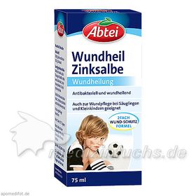 ABTEI WUNDHEIL ZINKSALBE, 75 ML – PZN 4983442 из Германии