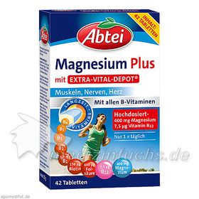Abtei Magnesium Plus mit Extra Vital Depot, 42 ST – PZN 5748507 из Германии