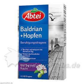 ABTEI Baldrian Hopfen Beruhigungs-Dragees, 60 ST – PZN 5948301 из Германии