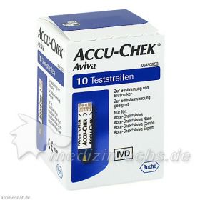 Accu-Chek Aviva Teststreifen Plasma II, 1X10 ST – PZN 6114957 из Германии
