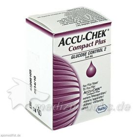 Accu-Chek Compact Plus Glucose Control 2, 4 ML – PZN 6426527 из Германии