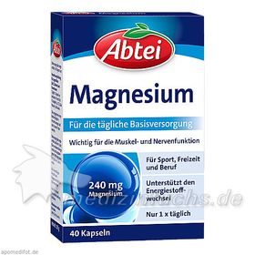 ABTEI MAGNESIUM, 40 ST – PZN 7145351 из Германии