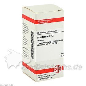 ABROTANUM D12, 80 ST – PZN 7156610 из Германии