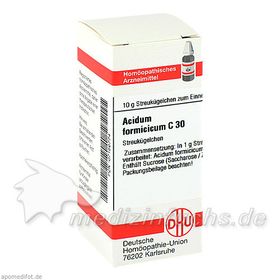 ACIDUM FORMICICUM C30, 10 G – PZN 7156774 из Германии