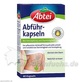 Abtei Abführkapseln SN, 40 ST – PZN 7234681 из Германии