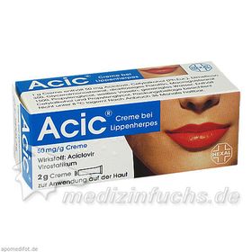 Acic Creme bei Lippenherpes, 2 G – PZN 8654310 из Германии