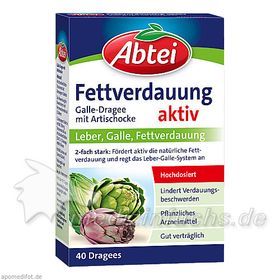 Abtei Galle-Dragees mit Artischocke, 40 ST – PZN 8789719 из Германии