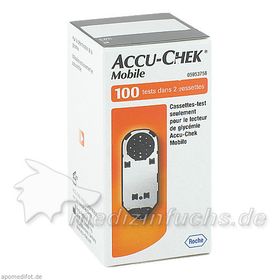 Accu-Chek Mobile Testkassette Plasma II, 100 ST – PZN 8863686 из Германии