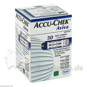 Accu-Chek Aviva Teststreifen Plasma II, 50 ST – PZN 9245039 из Германии
