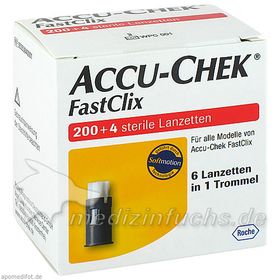 ACCU-CHEK Fastclix Lanzetten, 204 ST – PZN 9428426 из Германии