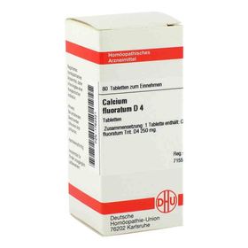 Calcium Fluoratum D 4 Tabletten (80 stk) – PZN 1762321 из Германии