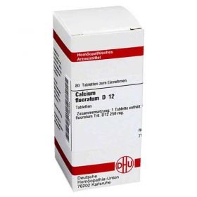 Calcium Fluoratum D 12 Tabletten (80 stk) – PZN 1762344 из Германии
