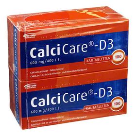CalciCare-D3 600mg/400 I.E. (200 stk) – PZN 2058162 из Германии