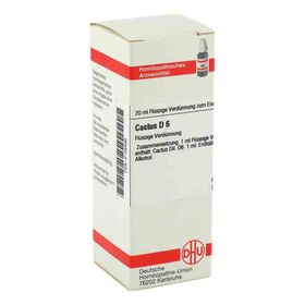 Cactus D 6 Dilution (20 ml) – PZN 2125585 из Германии