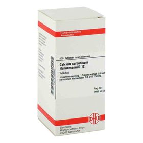 Calcium Carbonicum D 12 Tabletten Hahnemanni (200 stk) – PZN 2125869 из Германии