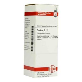 Cactus D 12 Dilution (20 ml) – PZN 2609047 из Германии