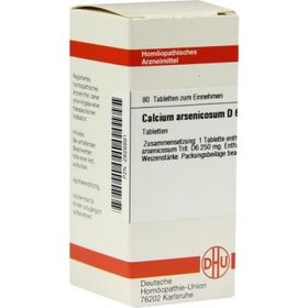 Calcium Arsenic. D 6 Tabletten (80 stk) – PZN 2626991 из Германии