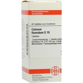 Calcium Fluoratum D 10 Tabletten (80 stk) – PZN 2627157 из Германии