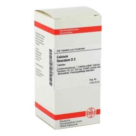 Calcium Fluoratum D 3 Tabletten (200 stk) – PZN 2801342 из Германии