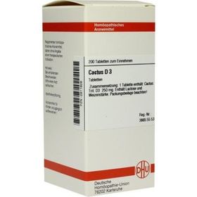 Cactus D 3 Tabletten (200 stk) – PZN 2811926 из Германии