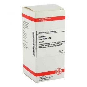 Calcium Fluoratum D 30 Tabletten (200 stk) – PZN 2811961 из Германии