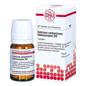 Calcium Carbonicum D 3 Tabletten Hahnemanni (80 stk) – PZN 2815539 из Германии