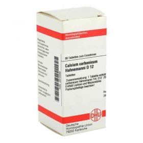 Calcium Carbonicum D 12 Tabletten Hahnemanni (80 stk) – PZN 2815568 из Германии