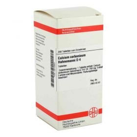Calcium Carbonicum D 4 Tabletten Hahnemanni (200 stk) – PZN 2815663 из Германии