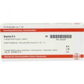 Bryonia D 4 Ampullen (10X1 ml) – PZN 2823289 из Германии