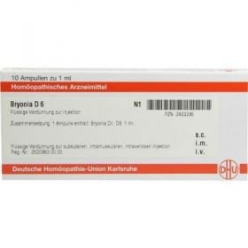 Bryonia D 6 Ampullen (10X1 ml) – PZN 2823295 из Германии