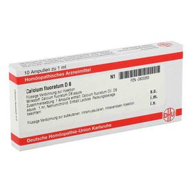 Calcium Fluoratum D 8 Ampullen (10X1 ml) – PZN 2823355 из Германии