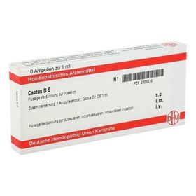 Cactus D 6 Ampullen (10X1 ml) – PZN 2826336 из Германии