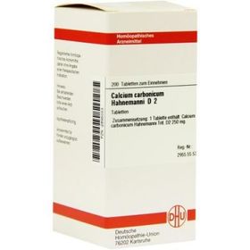 Calcium Carbonicum D 2 Tabletten Hahnemanni (200 stk) – PZN 2895053 из Германии