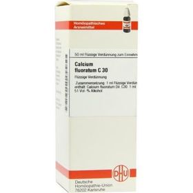 Calcium Fluoratum C 30 Dilution (50 ml) – PZN 2895107 из Германии