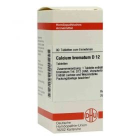 Calcium Bromatum D 12 Tabletten (80 stk) – PZN 4208619 из Германии