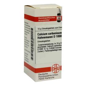 Calcium Carbonicum D 1000 Globuli Hahnemanni (10 g) – PZN 4208766 из Германии