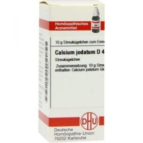 Calcium Jodatum D 4 Globuli (10 g) – PZN 4209257 из Германии