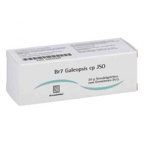 Jso Jkh Brustmittel Br 7 Galeopsis cp Globuli (20 g) – PZN 4942294 из Германии