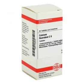 Calcium Fluoratum C 6 Tabletten (80 stk) – PZN 7162473 из Германии
