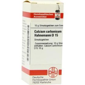 Calcium Carbonicum D 15 Globuli Hahnemanni (10 g) – PZN 7246543 из Германии