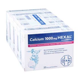 Calcium 1000mg HEXAL (100 stk) – PZN 7383955 из Германии