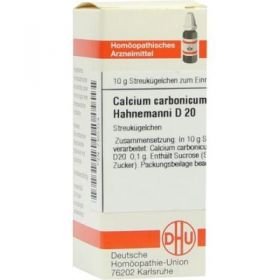 Calcium Carbonicum D 20 Globuli Hahnemanni (10 g) – PZN 7455324 из Германии