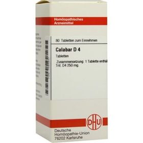 Calabar D 4 Tabletten (80 stk) – PZN 7594847 из Германии