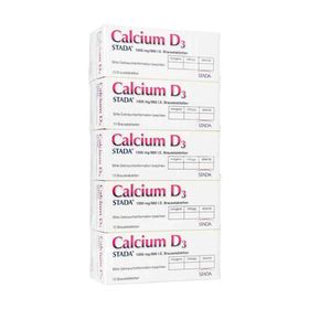 Calcium D3 STADA 1000mg/880 I.E. (50 stk) – PZN 9640391 из Германии