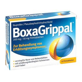 Boxagrippal 200 mg/30 mg Filmtabletten (10 stk) – PZN 11214477 из Германии