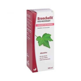 Bronchofit Efeu-Hustensaft (100 ml) – PZN 11352630 из Германии