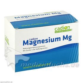 CADION Magnesium Mg Beutel, 50X6.25 G – PZN 1455122 из Германии
